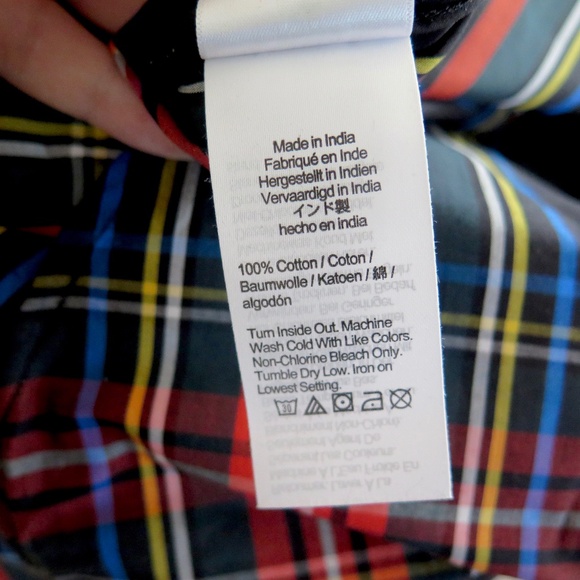 J. Crew NWT Size 20 Jeweled Button Ruffled Popover Top Stewart Tartan Plaid - Picture 13 of 13